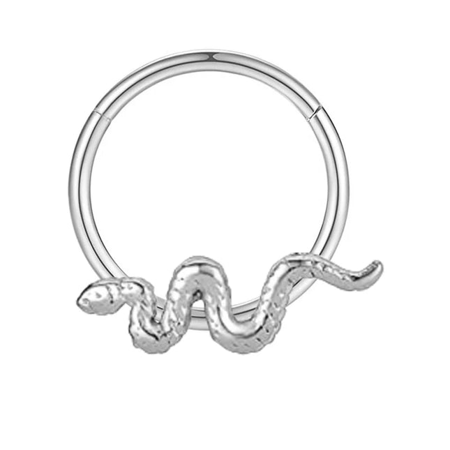 16G Stainless Steel Septum Ring Nose Hoop Ring Bee Bat Septum Piercing  Cartilage Hoop Helix Tragus Daith Small Earrings