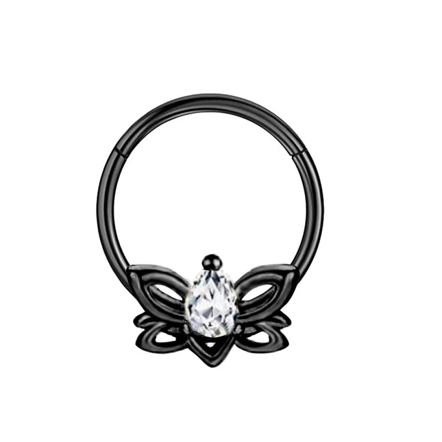 16G Stainless Steel Septum Ring Nose Hoop Ring Bee Bat Septum Piercing  Cartilage Hoop Helix Tragus Daith Small Earrings