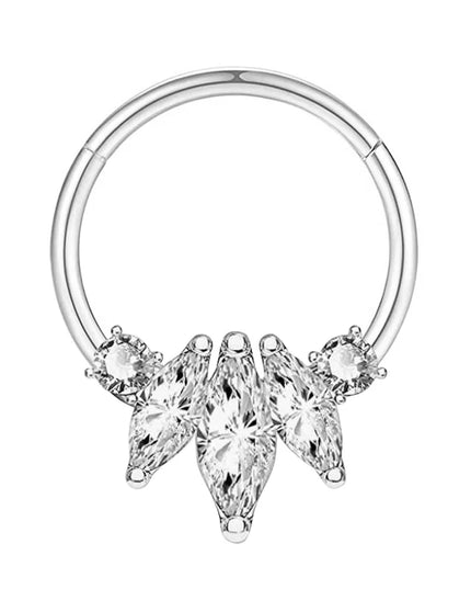 16G Stainless Steel Septum Ring Nose Hoop Ring Bee Bat Septum Piercing  Cartilage Hoop Helix Tragus Daith Small Earrings