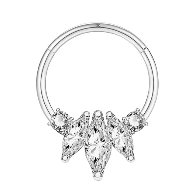 16G Stainless Steel Septum Ring Nose Hoop Ring Bee Bat Septum Piercing  Cartilage Hoop Helix Tragus Daith Small Earrings