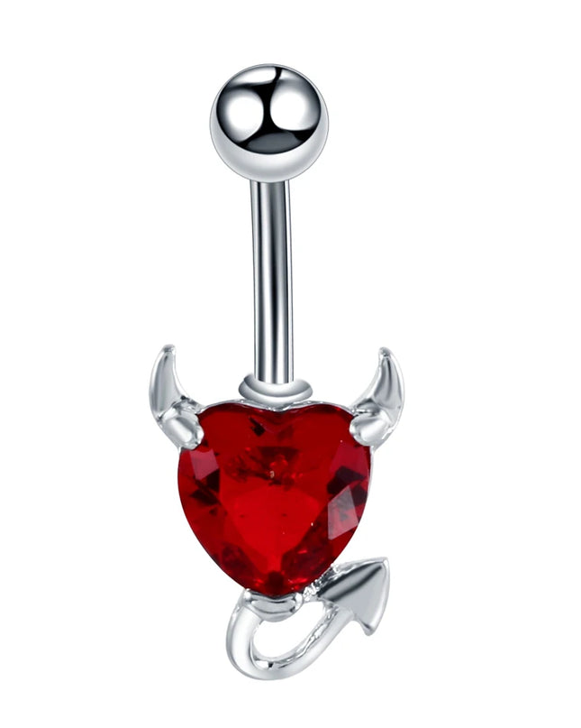 1PC Belly Button Piercing Crystal Ball Butterfly Navel Piercing Stainless Steel Belly Button Ring Cartilage Earring Jewelry