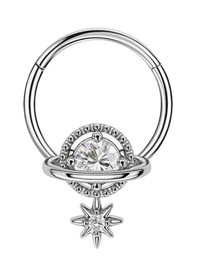 16G Stainless Steel Septum Ring Nose Hoop Ring Bee Bat Septum Piercing  Cartilage Hoop Helix Tragus Daith Small Earrings