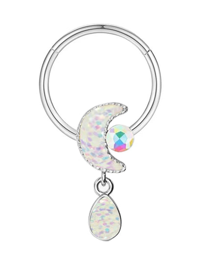 16G Stainless Steel Septum Ring Nose Hoop Ring Bee Bat Septum Piercing  Cartilage Hoop Helix Tragus Daith Small Earrings