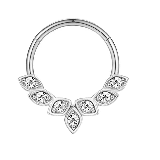 16G Stainless Steel Septum Ring Nose Hoop Ring Bee Bat Septum Piercing  Cartilage Hoop Helix Tragus Daith Small Earrings