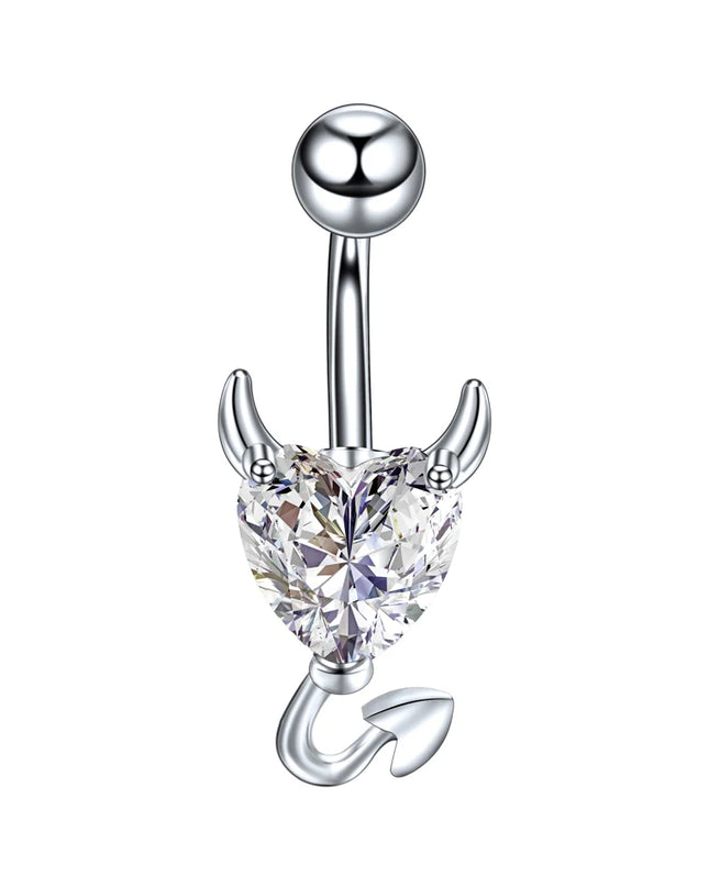 1PC Belly Button Piercing Crystal Ball Butterfly Navel Piercing Stainless Steel Belly Button Ring Cartilage Earring Jewelry