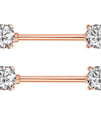 Style3 RoseGold / China Mainland / 1 Pair