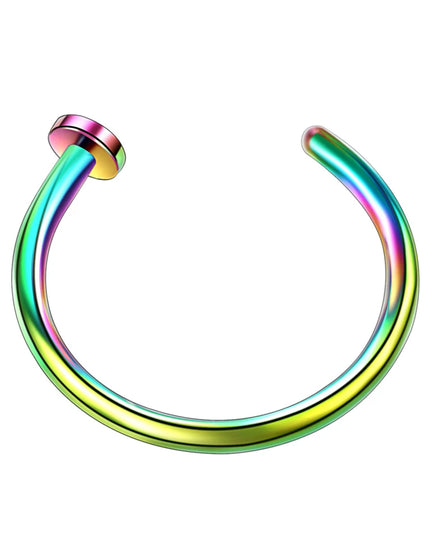 Women Men Stainless Steel Nose Ring Body C Style No Piercing Bone Clip Jewelry Nose Earring Piercing Fashion Jewelry