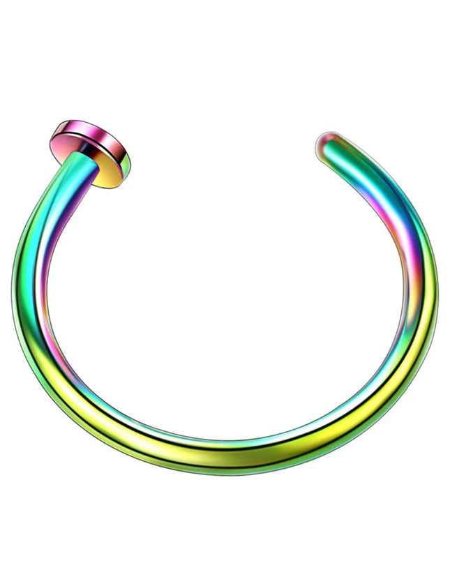 Women Men Stainless Steel Nose Ring Body C Style No Piercing Bone Clip Jewelry Nose Earring Piercing Fashion Jewelry