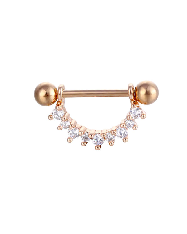 1PC Nipple Ring Surgical Steel Bar U Shape Barbell Body Piercing Jewelry