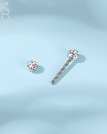 ZS 2PCS Stainless Steel Nipple Piercing Bar For Women 14G Crystal Heart Nipple Shield Ring Horseshoe Barbell Sexy Nipple Jewelry