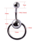 Silver hoop / China Mainland