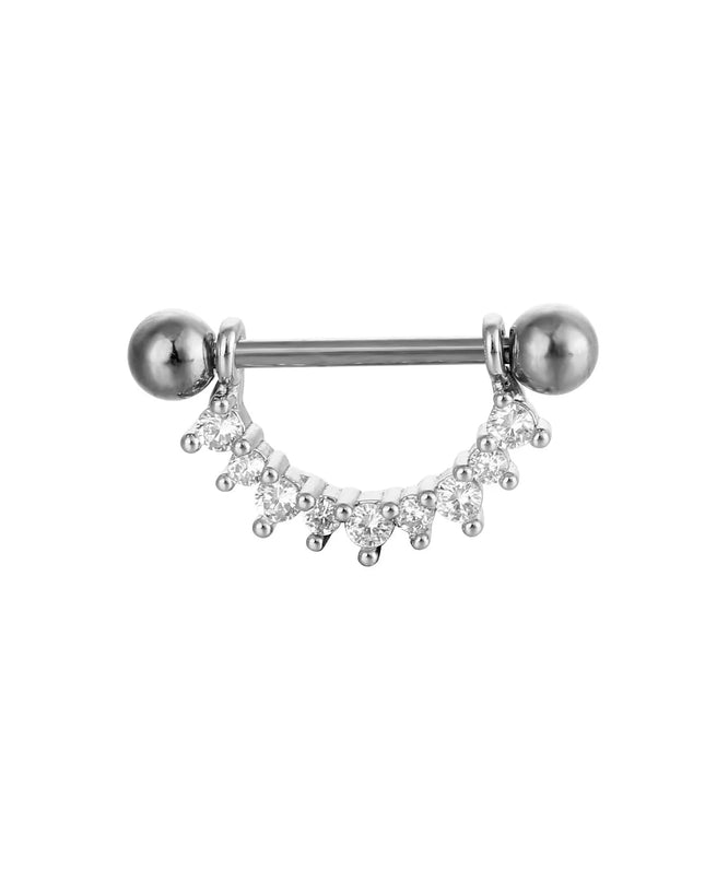 1PC Nipple Ring Surgical Steel Bar U Shape Barbell Body Piercing Jewelry