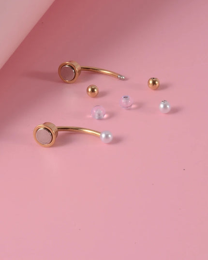 Fake Piercing Nose Ring Non Pierced Magnet Septum Hoop Horseshoe Magnetic Nose Ring Ear Clip Piercing Jewelry