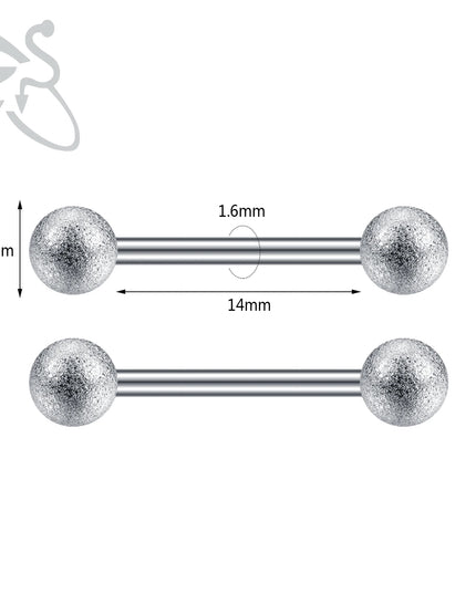 ZS 2PCS Stainless Steel Nipple Piercing Bar For Women 14G Crystal Heart Nipple Shield Ring Horseshoe Barbell Sexy Nipple Jewelry