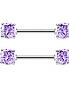 Style3 Purple / China Mainland / 1 Pair