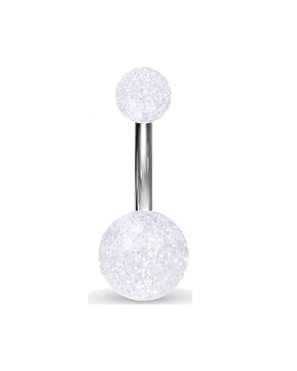 10 Style Belly Button Rings for Women Men Stainless Steel Navel Rings CZ Body Piercing Jewery 14G