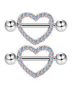 1994-AB / Nipple Rings / body|Heart