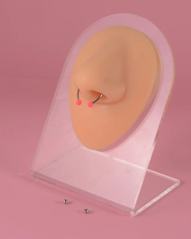 Fake Piercing Nose Ring Non Pierced Magnet Septum Hoop Horseshoe Magnetic Nose Ring Ear Clip Piercing Jewelry