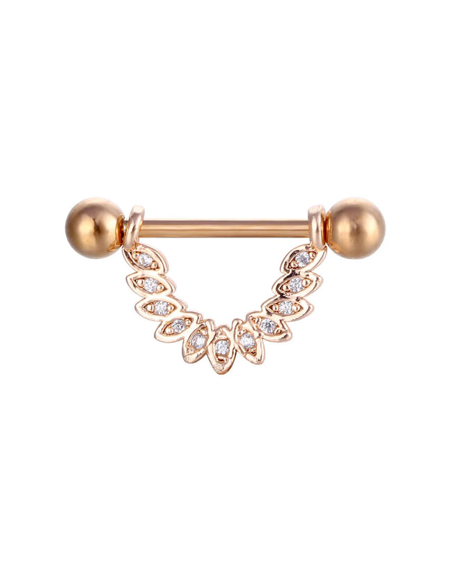 1PC Nipple Ring Surgical Steel Bar U Shape Barbell Body Piercing Jewelry