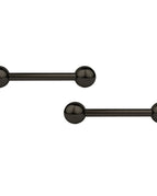 2077-BK / Nipple Rings / body|Heart