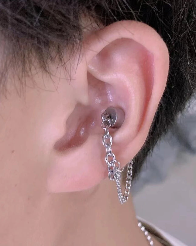 Fake Piercing Nose Ring Non Pierced Magnet Septum Hoop Horseshoe Magnetic Nose Ring Ear Clip Piercing Jewelry