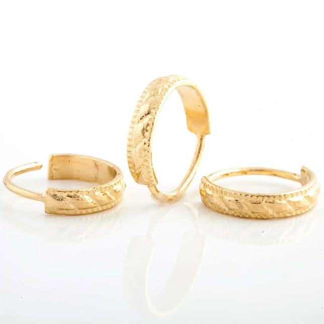 New luxury exquisite Gold Color body puncture geometric jewelry ladies engagement wedding gift nose ring nose nail