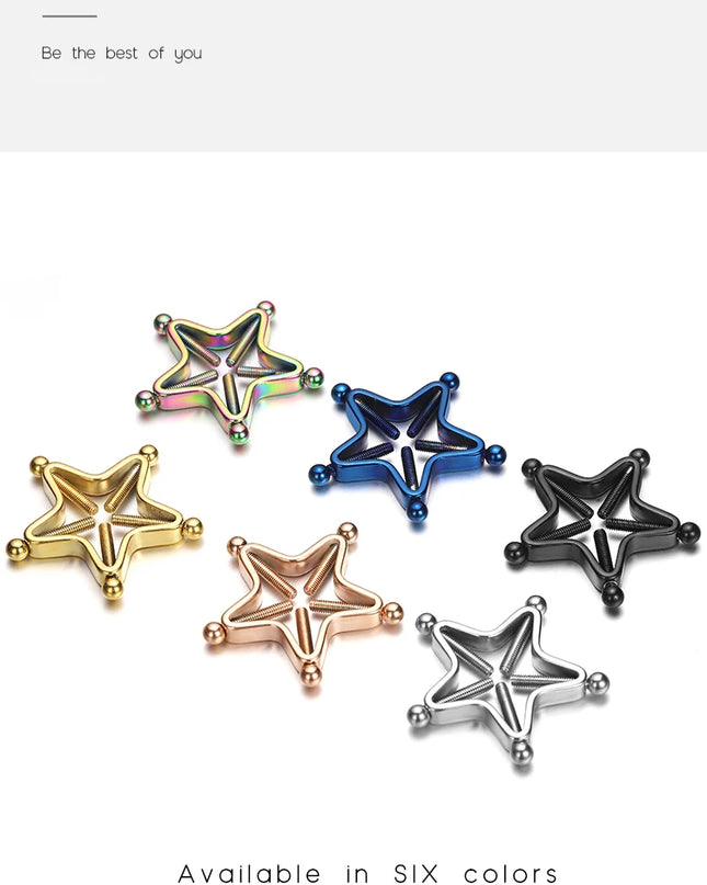 Fake Nipple Piercing Jewelry Screw Nipple Ring Clamps Stainless Steel Women Bra Breast Round Shield Body Jewelry 1 PC