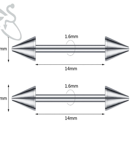 ZS 2PCS Stainless Steel Nipple Piercing Bar For Women 14G Crystal Heart Nipple Shield Ring Horseshoe Barbell Sexy Nipple Jewelry
