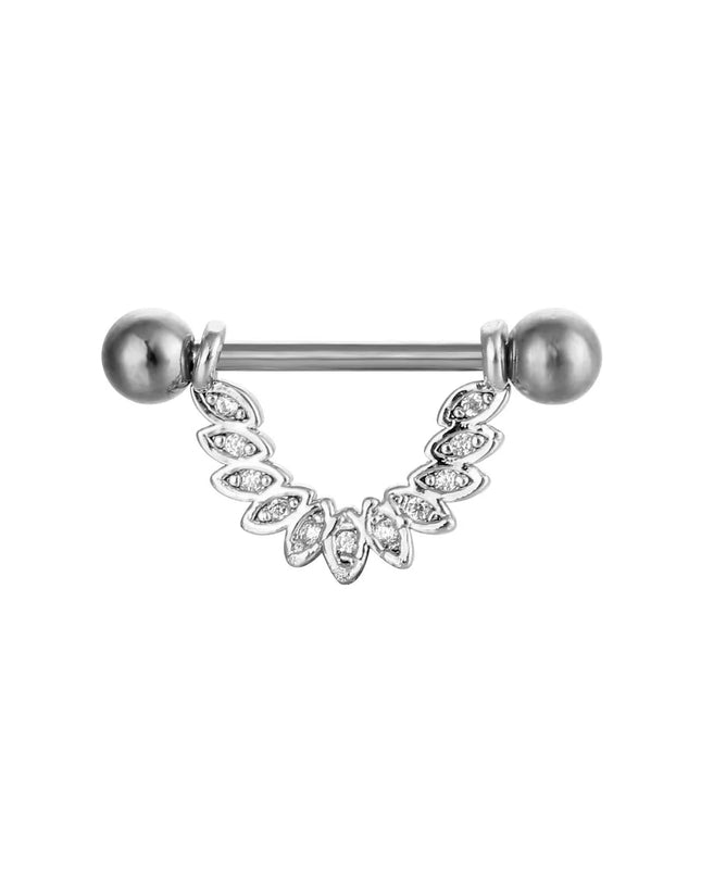 1PC Nipple Ring Surgical Steel Bar U Shape Barbell Body Piercing Jewelry