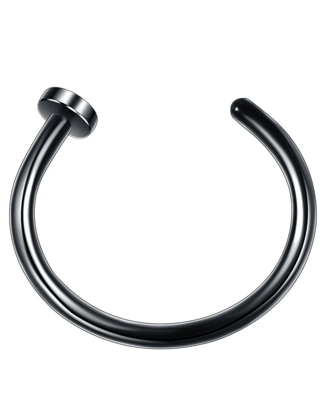 Women Men Stainless Steel Nose Ring Body C Style No Piercing Bone Clip Jewelry Nose Earring Piercing Fashion Jewelry