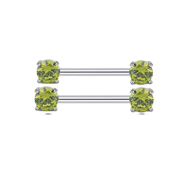 2PCS Heart Rings Nipple Ring Barbell Body Piercing Jewelry Sexy Crystal Gifts Love Hearts Nipple Bar Rings Sheild Drop Ship