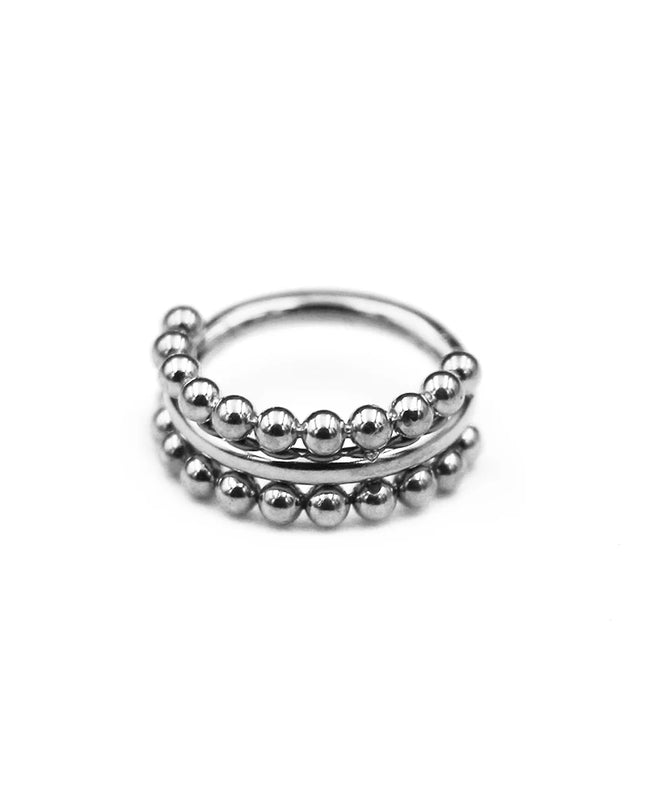 Conch Piercing Bee Earring Tragus Helix Cartilage Nose Ring 316L Stainless Steel Clicker  Body  Daith Piercing Jewelry For Women