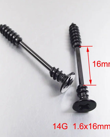 2 pieces 14G 16mm Sexy Mamilo Rings Screw Nipple Ring Barbell Body Piercing Jewelry Love Nipple Bar ring Women Gift