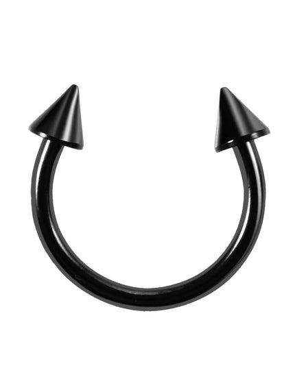 1PC Hot Sale Nose Horseshoe Ring Nose Septum Ring G23 Titanium Circular Piercing Ear Cartilage Tragus Body Jewelry Piercing