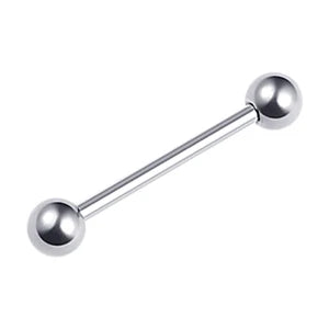 12-18mm 14G Titanium Nipple Piercing Straight Barbells