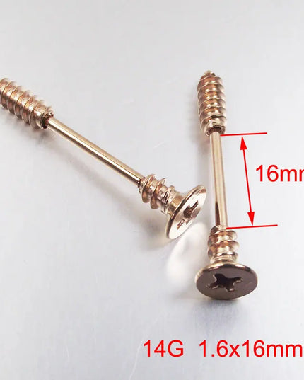 2 pieces 14G 16mm Sexy Mamilo Rings Screw Nipple Ring Barbell Body Piercing Jewelry Love Nipple Bar ring Women Gift