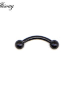 2pc Black / 8 mm / Labret, Lip Piercing Jewelry|Face