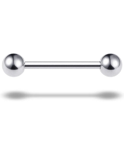 12-18mm 14G Titanium Nipple Piercing Straight Barbells