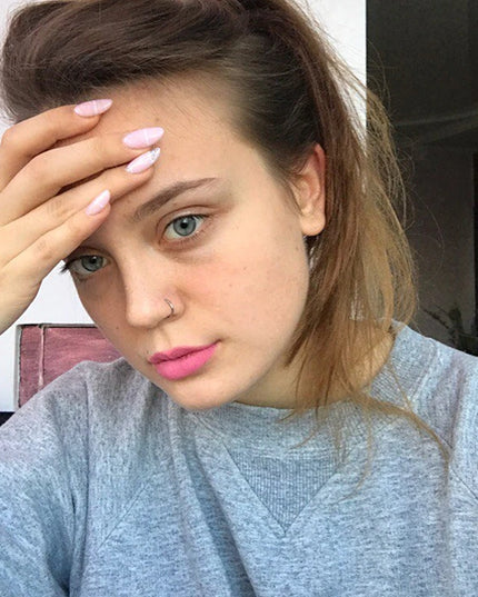 2PCS Stainlees Steel C Shape Nose Ring Women Girls Fake Piercing Hoop Stud Female Body Jewelry Party Gift