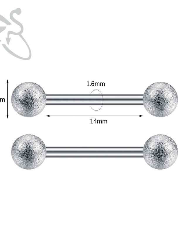 ZS 2PCS Stainless Steel Nipple Piercing Bar For Women 14G Crystal Heart Nipple Shield Ring Horseshoe Barbell Sexy Nipple Jewelry