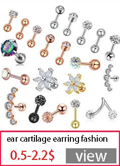1 Pair Heart Barbell Nipple Ring Piercing Helix Piercing Sexy Nipple Jewelry High Quality Zircon Nipple Rings For Women Oreja