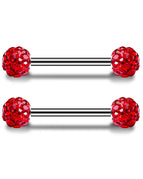 Style1 Red / China Mainland / 1 Pair