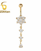 Gold Navel Rings