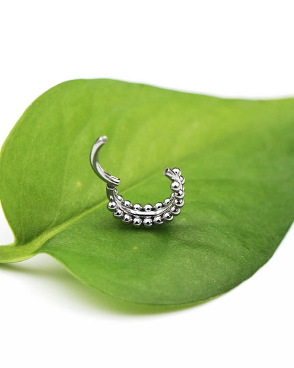 Conch Piercing Bee Earring Tragus Helix Cartilage Nose Ring 316L Stainless Steel Clicker  Body  Daith Piercing Jewelry For Women