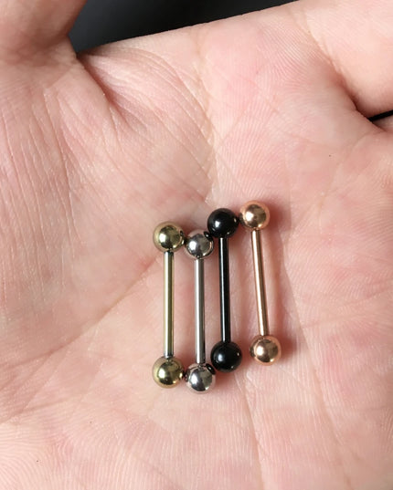 1 Pairs Sexy Heart Nipple Rings CZ Crystal Barbell Nipple Piercing Shield Women Man 316L Steel Body Piercing Jewelry Oreja 14G