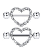 1994-SRCL / Nipple Rings / body|Heart