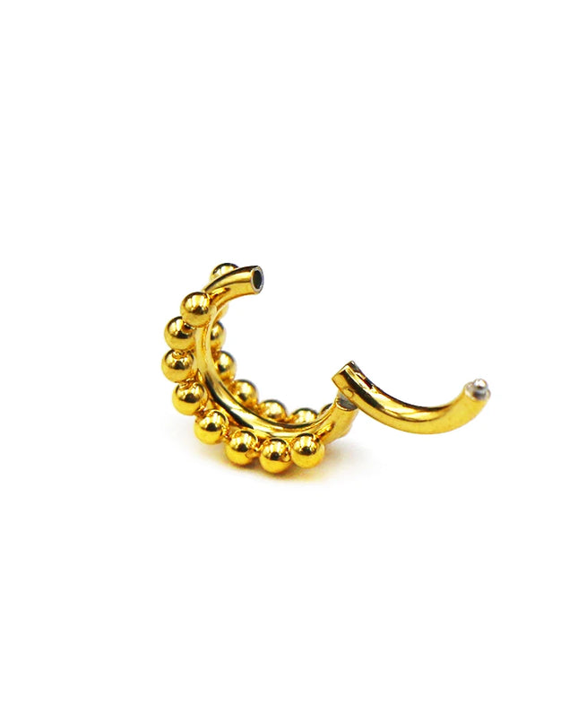 Conch Piercing Bee Earring Tragus Helix Cartilage Nose Ring 316L Stainless Steel Clicker  Body  Daith Piercing Jewelry For Women