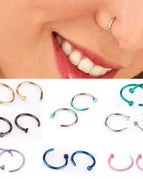 Random color 2 pc / Nose Rings & Studs / Face