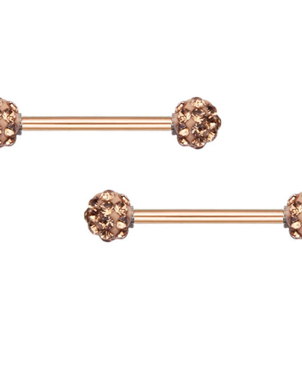 1 Pairs Sexy Heart Nipple Rings CZ Crystal Barbell Nipple Piercing Shield Women Man 316L Steel Body Piercing Jewelry Oreja 14G