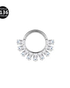 1.2*8mm / Style 7 silver